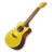 Yellow guitar Icon